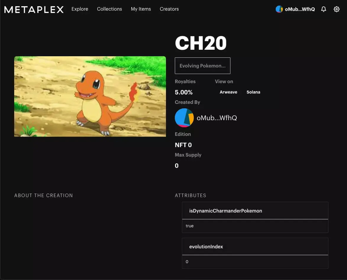 Evolving Pokemon…